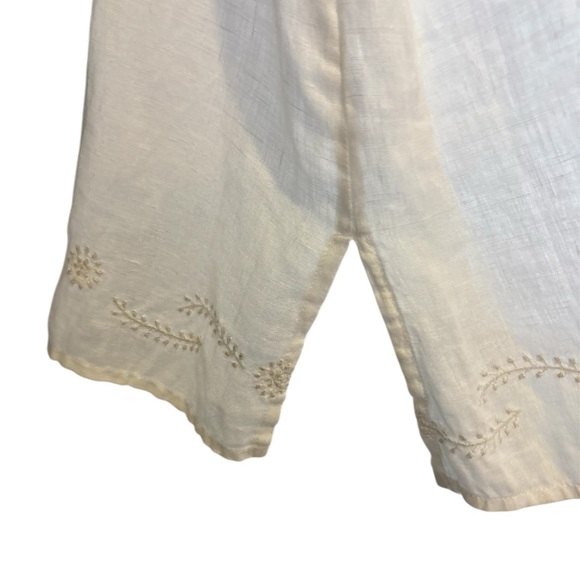 Calvin Klein Jeans White Blouse - Picture 3 of 4